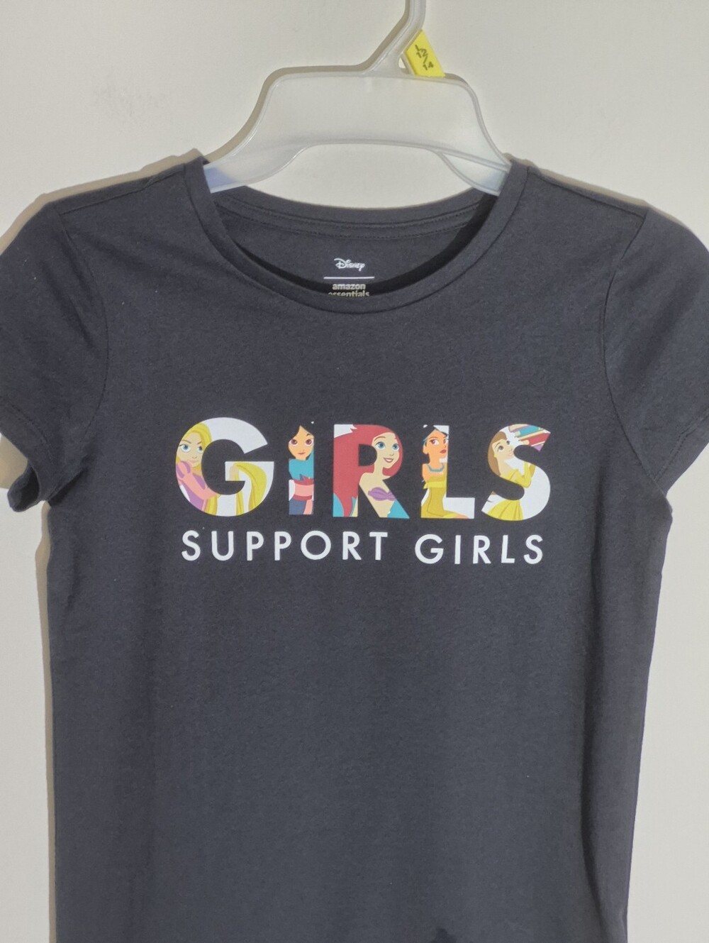 Disney Black Girls Support Girls Graphic Tee with Multicolor Lettering